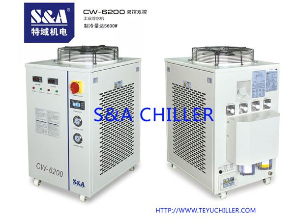  S&A water chiller with dual-circuit refrigeration system 