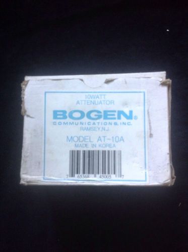 Bogen Communications 10 Watt Attenuator Model # AT-10A Lot of 2