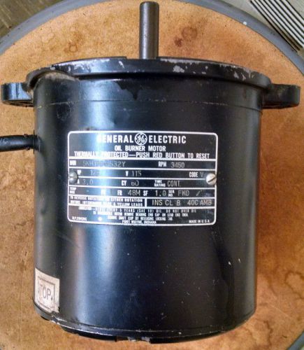 5KH39BG532Y GE Electric Motor General Electric Tested Oil Burner Motor