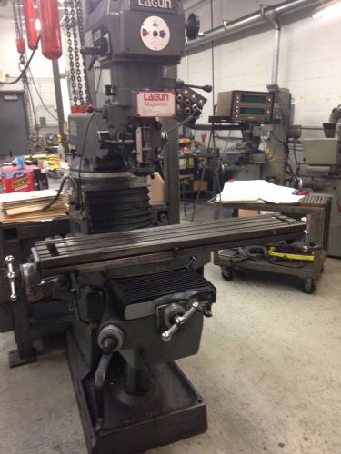 10&#034; x 50&#034; Lagun Vertical Milling Machine. FTV-2S w/ 2 Axis DRO&#039;s