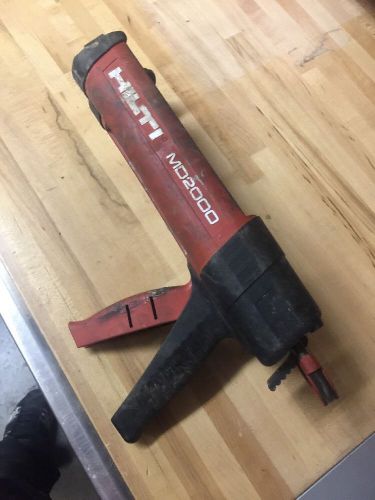 Used Hilti Hit MD2000 Epoxy Gun Adhesive