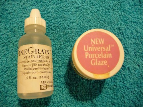 Ceramco Stain Liquid and Overglaze Powder