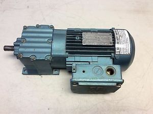 Sew Eurodrive R17DT80N4-KS 15.84:1 DFT80N4-KS 230/460 VAC 1 HP 195-1700 RPM