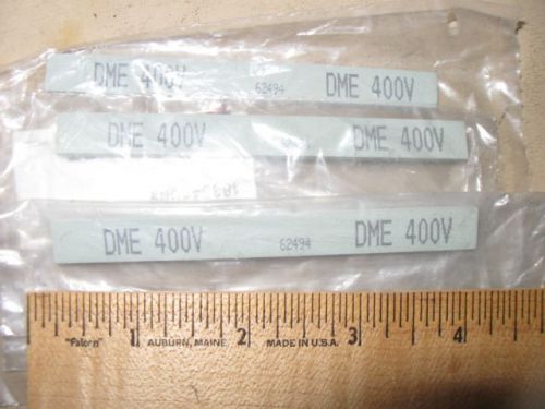 Polishing stones DME 400V #162494 1/8 x 3/8 x 4&#034; (3)