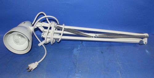 (1) Used Luxo Swing Arm Task Light With Table Clamp