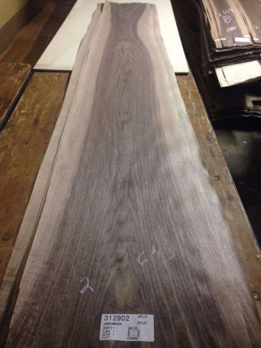 Wood Walnut Veneer 104x14,15,17,   total  3 pcs RAW VENEER N643.Rustic nutts