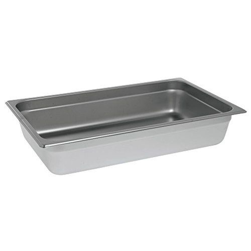 Full Size Stainless Steel Steam Table Pan 4&#034; Deep, 24 Gauge