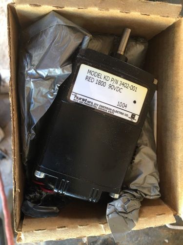 Hurst manufacturing gearmotor 90/ dc motor for sale