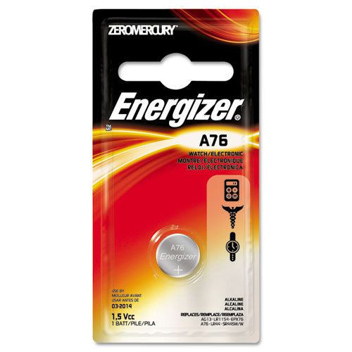 Watch/electronic battery, alkaline, a76, 1.5v, mercfree for sale