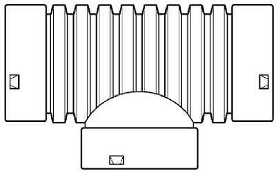 Advanced Drainage Sy. 321AA 3&#034; Tee-3&#034; TEE