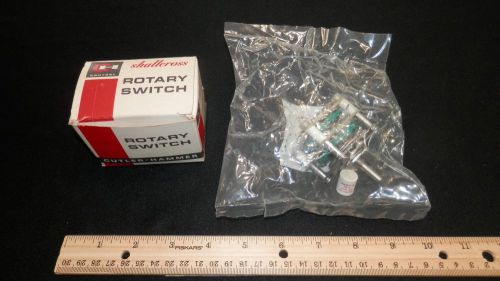 ?Pole ? Position - Shallcross #2E00A7-2 Rotary Switch 6918 BRAND NEW SEALED NOS