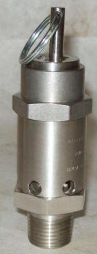 Generant 1/2&#034; Stainless Relief Valve HPRVM-500S-B-65