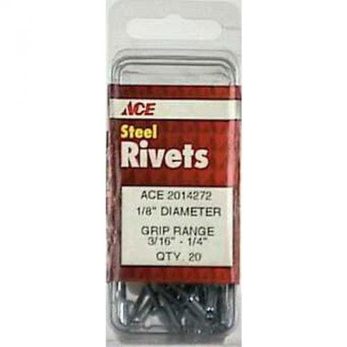 Rivet st1/8x1/4 20pk ace pop rivets 2014272 082901016021 for sale