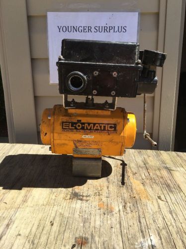 El-O-Matic Pneumatic Actuator ES0100.U1A04A.19KO 116 PSI PED: Group 2 PS Max: 8