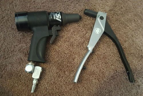 Fastening Systems International (FSI) PT-100 never used plus bonus riveter.