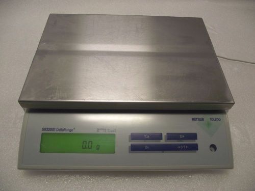 Mettler Toledo SB32001 DeltaRange Balance 32100 g; 0.1g readability / Warranty