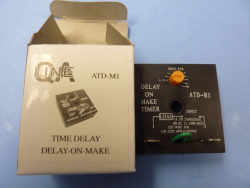 NEW Delay On Make Timer 0.03 To 10 Min, 110V/220V