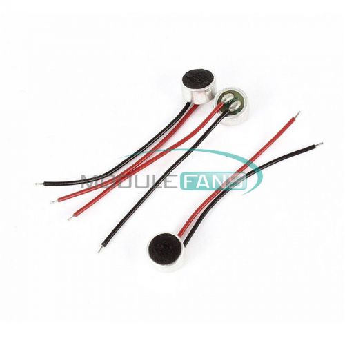 5pcs 4*1.5mm electret condenser microphone mic capsule 2 leads new for sale