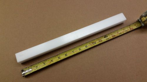 Delrin acetal 1&#034; x 1 3/16&#034; x 15 1/2&#034; long rod bar sheet for sale