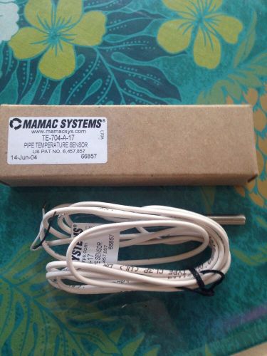 New Mamac Systems Pipe Temperature Sensor TE-704-A-17 TE704A17 66857