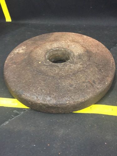 Vintage 6 1/2&#034; GRINDING WHEEL STONE