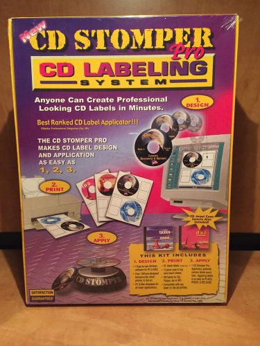 CD Stomper Pro - CD-R labeling System - Factory sealed