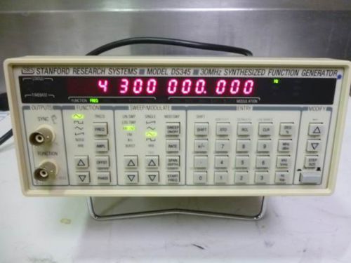 Stanford Research  Systems DS345 30 MHz Synthesized Function Generator (L813)