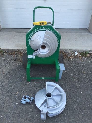 Greenlee 555 Bender 1/2-2&#034; Rigid 2 Shoes **NICE SETUP**