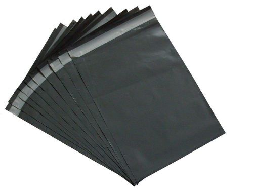 50 14x17 GRAY POLY 3.5 MIL MAILERS SHIPPING ENVELOPES BAGS