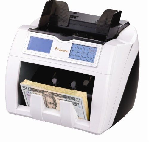 Carnation CR2 Currency Counter with Triple Counterfeit Detection UV MG IR