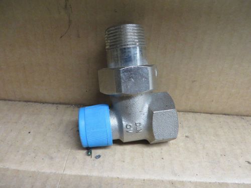 REGULATOR valve  1&#034; male x 1&#034; female BRASS PLUMBING NOS