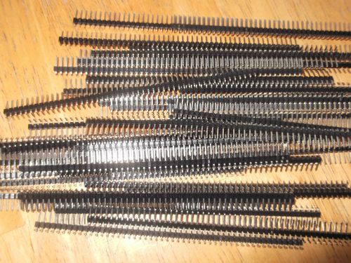 TSW-150-08-T-S-RA SAMTEC - QTY 42 - HEADER 50POS .100&#034; SINGLE ROW R/A NEW