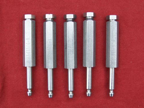 Static Grounding Bayonet Plug, Stainless Steel, Hexagonal Shape Construction