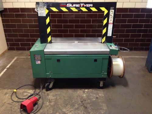 Signode SureTyer Box Strapper Signode Box Banding Machine 3/4hp 1-Phase