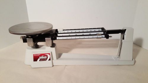 VINTAGE OHAUS TRIPLE BEAM BALANCE SCALE 700/800 SERIES 2610g 5lb 2oz