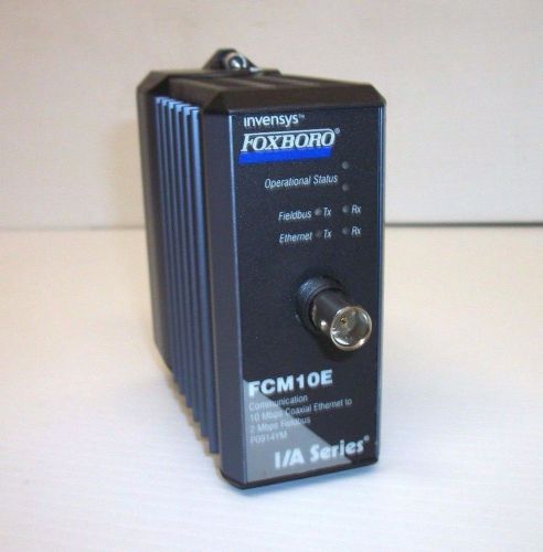 INVENSYS FOXBORO FCM10E COMMUNICATION MODULE