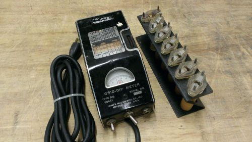 Millen #90651 Grid Dip Meter &amp; Coil Set - Vintage