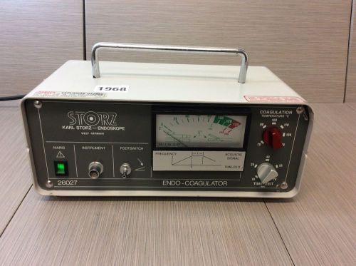 Karl Storz Endoskope Coagulator 26027 Endoscopy #1968