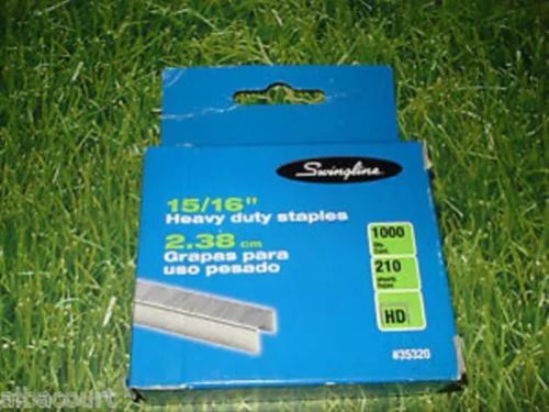 staples; 15/16&#034; Swingline heavy duty staples- 1000pcs