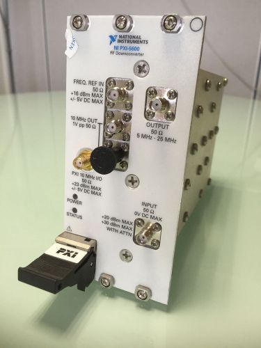 National Instruments NI PXI-5600 2.7 GHz RF Downconverter