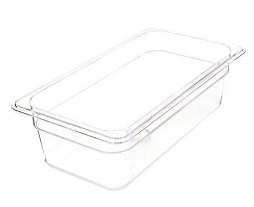 Pinch (PNP33-4)  4&#034; Third-Size Polycarbonate Food Pan