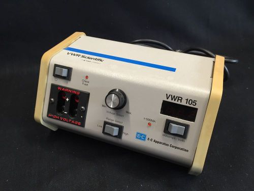 VWR Scientific E-C Apparatus VWR105 Compact ELECTROPHORESIS POWER SUPPLY