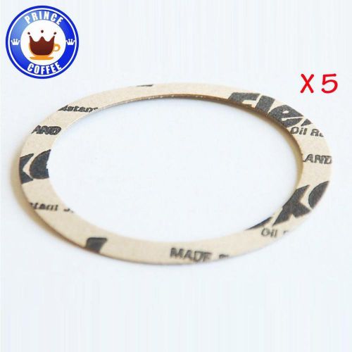 5 X Faema Paper Group Head Portafilter Gasket Shims 73mm x 59mm x 0.8mm