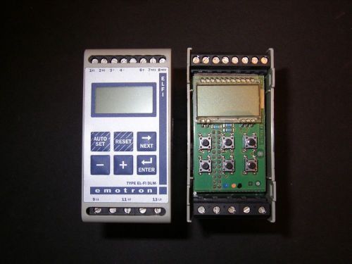 LOT OF TWO EMOTRON DIGITAL LOAD MONITOR EL-FI-DLM