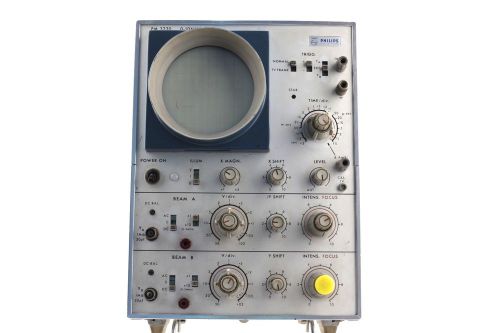 Vintage Philips Tube 0-10 MHz Oscilloscope Model PM 3230