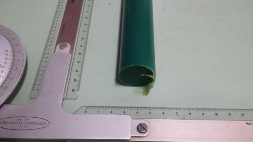 1-1/2&#034; DIA. X 48&#034; LONG URETHANE / POLYURETHANE 95 A GREEN ROD P/N 11408