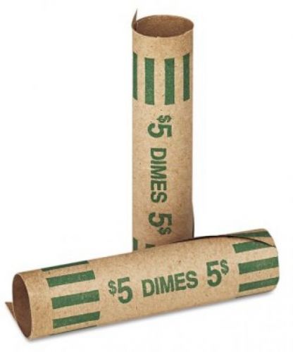 Coin-Tainer Company - Preformed Tubular Coin Wrappers, Dimes, $5 - 1000 Company