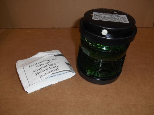 Edwards 101SING-N5 Green Stackable Steady-On Incandescent Light