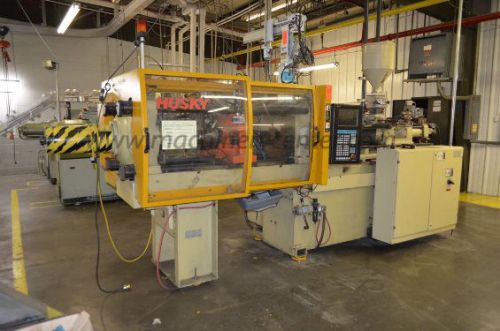 90 Ton, 5.6 Oz. Husky Injection Molding Machine