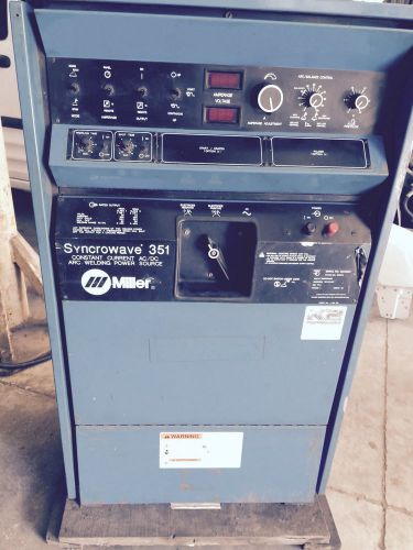 miller sycrowave 351 ac dc tig stick welding machine 903219 single phase